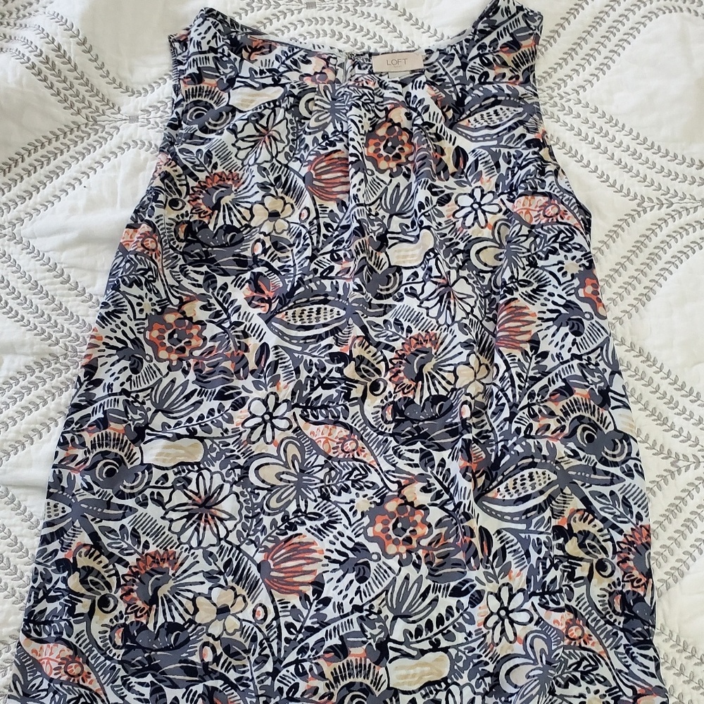 Loft Flowered Top